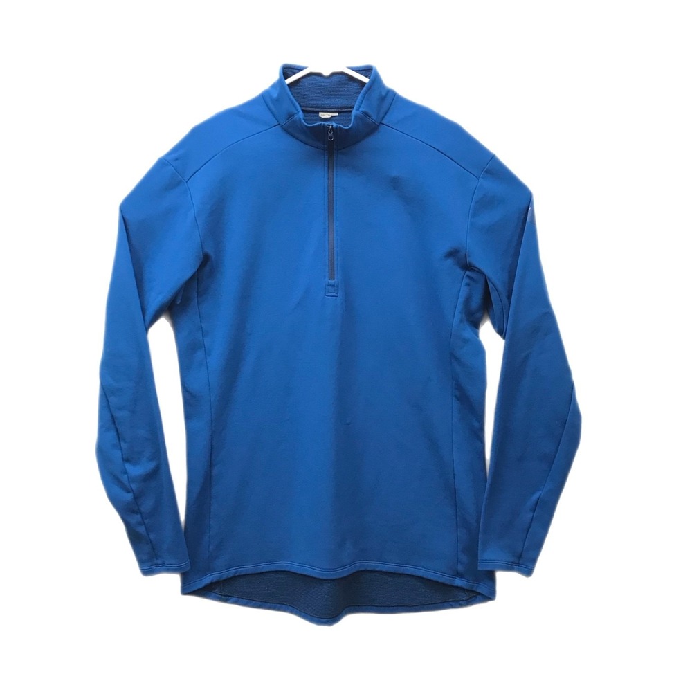 Arc'teryx Men's 1/4 Zip Shirt Long Sleeve Pullover Active Wear Blue Size Large